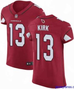 Premium Nike Cardinals #13 Christian Kirk Red Team Color Mens Stitched NFL Vapor Untouchable Elite Jersey