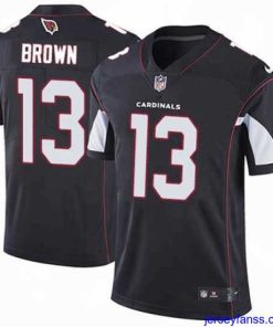 Exclusive Nike Cardinals #13 Jaron Brown Black Alternate Mens Stitched NFL Vapor Untouchable Limited Jersey