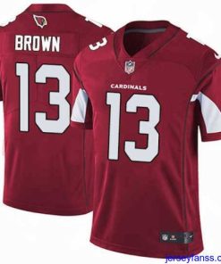 Impressive Nike Cardinals #13 Jaron Brown Red Team Color Mens Stitched NFL Vapor Untouchable Limited Jersey