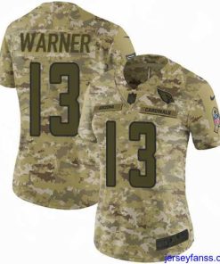 Exclusive Nike Cardinals #13 Kurt Warner Camo Stitched NFL Limited 2018 Salute to Service Jersey