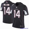 Gorgeous Nike Cardinals #14 J J  Nelson Black Alternate Mens Stitched NFL Vapor Untouchable Limited Jersey