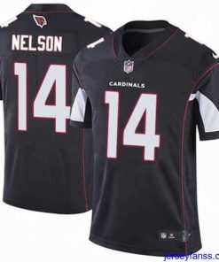 Gorgeous Nike Cardinals #14 J J  Nelson Black Alternate Mens Stitched NFL Vapor Untouchable Limited Jersey