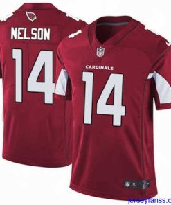 Exclusive Nike Cardinals #14 J J  Nelson Red Team Color Mens Stitched NFL Vapor Untouchable Limited Jersey