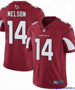 Gorgeous Nike Cardinals #14 J J Nelson Red Team Color Mens Stitched NFL Vapor Untouchable Limited Jersey