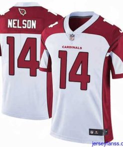 Outstanding Nike Cardinals #14 J J  Nelson White Mens Stitched NFL Vapor Untouchable Limited Jersey