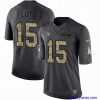Fantastic Nike Cardinals #15 Michael Floyd Black Stitched NFL Limited 2016 Salute to Service Jersey