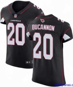 Outstanding Nike Cardinals #20 Deone Bucannon Black Alternate Mens Stitched NFL Vapor Untouchable Elite Jersey