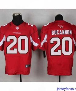 Premium Nike Cardinals #20 Deone Bucannon Red Team Color Mens Stitched NFL Elite Jersey