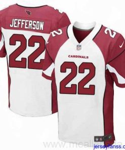 Fantastic Nike Cardinals #22 Tony Jefferson White Mens Stitched NFL Elite Jersey