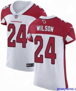Impressive Nike Cardinals #24 Adrian Wilson White Mens Stitched NFL Vapor Untouchable Elite Jersey