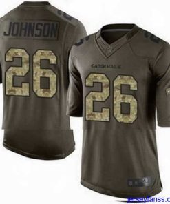 Exclusive Nike Cardinals #26 Rashad Johnson Green Mens Stitched NFL Limited Salute to Service Jersey