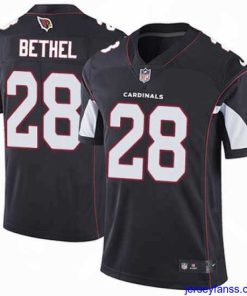 Fantastic Nike Cardinals #28 Justin Bethel Black Alternate Mens Stitched NFL Vapor Untouchable Limited Jersey