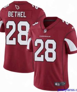 Exclusive Nike Cardinals #28 Justin Bethel Red Team Color Mens Stitched NFL Vapor Untouchable Limited Jersey