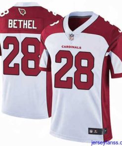 Fantastic Nike Cardinals #28 Justin Bethel White Mens Stitched NFL Vapor Untouchable Limited Jersey