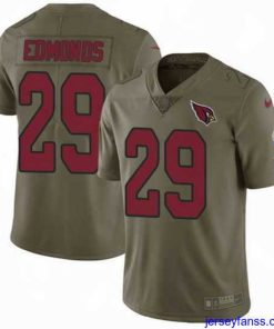 Stylish Nike Cardinals #29 Chase Edmonds Olive Mens Stitched NFL Limited 2017 Salute to Service Jersey