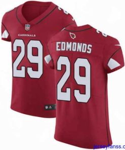Premium Nike Cardinals #29 Chase Edmonds Red Team Color Mens Stitched NFL Vapor Untouchable Elite Jersey