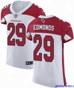 Fantastic Nike Cardinals #29 Chase Edmonds White Mens Stitched NFL Vapor Untouchable Elite Jersey