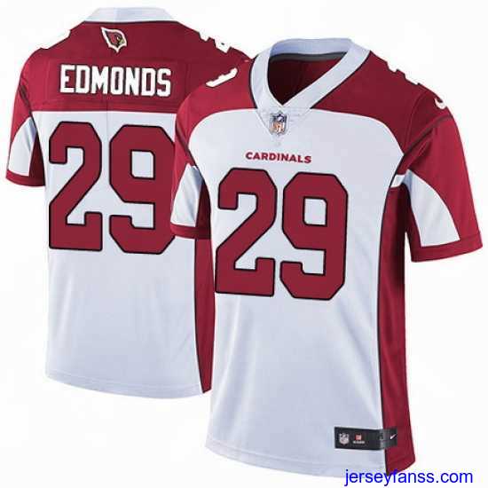 Impressive Nike Cardinals #29 Chase Edmonds White Mens Stitched NFL Vapor Untouchable Limited Jersey