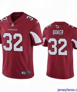 Outstanding Nike Cardinals 32 Budda Baker Red Vapor Untouchable Limited Jersey