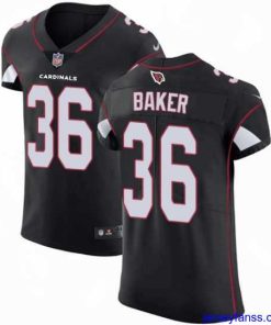 Gorgeous Nike Cardinals #36 Budda Baker Black Alternate Mens Stitched NFL Vapor Untouchable Elite Jersey
