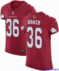 Stylish Nike Cardinals #36 Budda Baker Red Team Color Mens Stitched NFL Vapor Untouchable Elite Jersey