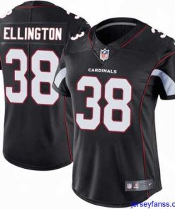 Amazing Nike Cardinals #38 Andre Ellington Black Alternate Womens Stitched NFL Vapor Untouchable Limited Jersey