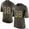 Stylish Nike Cardinals #38 Andre Ellington Green Stitched NFL Limited Salute to Service Jersey