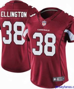 Exclusive Nike Cardinals #38 Andre Ellington Red Team Color Womens Stitched NFL Vapor Untouchable Limited Jersey