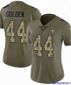 Fantastic Nike Cardinals #44 Markus Golden Olive Camo Womens Stitched NFL Limited 2017 Salute to Service Jersey