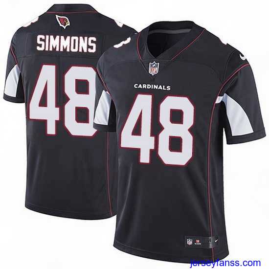 Impressive Nike Cardinals 48 Isaiah Simmons Black Alternate Stitched NFL Vapor Untouchable Limited Jersey