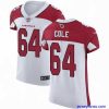 Fantastic Nike Cardinals #64 Mason Cole White Mens Stitched NFL Vapor Untouchable Elite Jersey