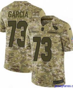 Premium Nike Cardinals 73 Max Garcia Camo Stitched NFL Limited 2018 Salute To Service Jersey
