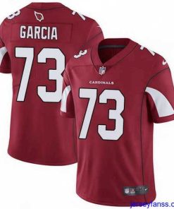 Stylish Nike Cardinals 73 Max Garcia Red Team Color Stitched NFL Vapor Untouchable Limited Jersey