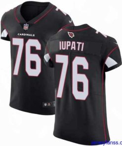 Fantastic Nike Cardinals #76 Mike Iupati Black Alternate Mens Stitched NFL Vapor Untouchable Elite Jersey