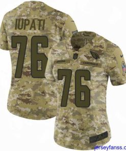 Stylish Nike Cardinals #76 Mike Iupati Camo Stitched NFL Limited 2018 Salute to Service Jersey