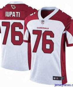 Impressive Nike Cardinals #76 Mike Iupati White Mens Stitched NFL Vapor Untouchable Limited Jersey