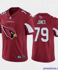 Exclusive Nike Cardinals 79 Josh Jones Red Team Big Logo Vapor Untouchable Limited Jersey