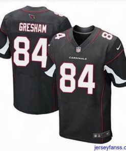 Stylish Nike Cardinals #84 Jermaine Gresham Black Alternate Mens Stitched NFL Elite Jersey