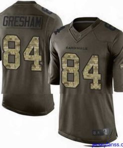 Impressive Nike Cardinals #84 Jermaine Gresham Green Mens Stitched NFL Limited Salute to Service Jersey
