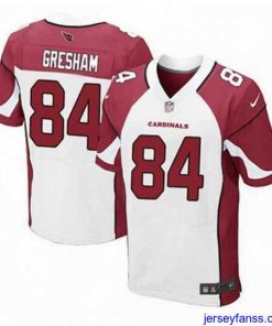 Outstanding Nike Cardinals #84 Jermaine Gresham White Mens Stitched NFL Elite Jersey