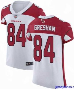Impressive Nike Cardinals #84 Jermaine Gresham White Mens Stitched NFL Vapor Untouchable Elite Jersey