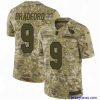 Premium Nike Cardinals #9 Sam Bradford Camo Mens Stitched NFL Limited 2018 Salute to Service Jersey