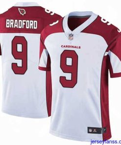 Exclusive Nike Cardinals #9 Sam Bradford White Mens Stitched NFL Vapor Untouchable Limited Jersey
