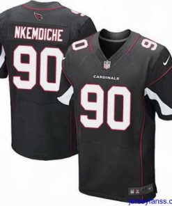 Exclusive Nike Cardinals #90 Robert Nkemdiche Black Alternate Mens Stitched NFL Elite Jersey