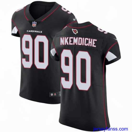Premium Nike Cardinals #90 Robert Nkemdiche Black Alternate Mens Stitched NFL Vapor Untouchable Elite Jersey