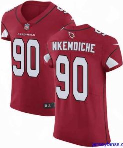 Premium Nike Cardinals #90 Robert Nkemdiche Red Team Color Mens Stitched NFL Vapor Untouchable Elite Jersey