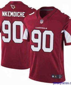Stylish Nike Cardinals #90 Robert Nkemdiche Red Team Color Mens Stitched NFL Vapor Untouchable Limited Jersey