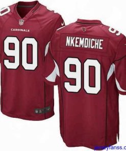 Gorgeous Nike Cardinals #90 Robert Nkemdiche Red Team Color Stitched NFL Elite Jersey