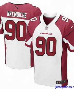 Premium Nike Cardinals #90 Robert Nkemdiche White Mens Stitched NFL Elite Jersey
