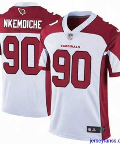 Stylish Nike Cardinals #90 Robert Nkemdiche White Mens Stitched NFL Vapor Untouchable Limited Jersey